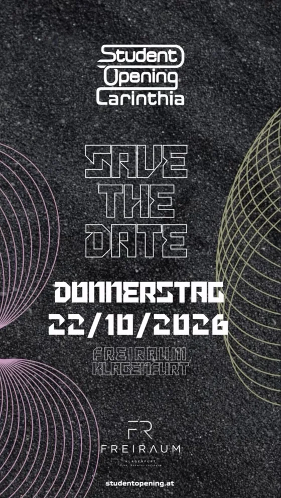 Originalflyer Student Opening Carinthia