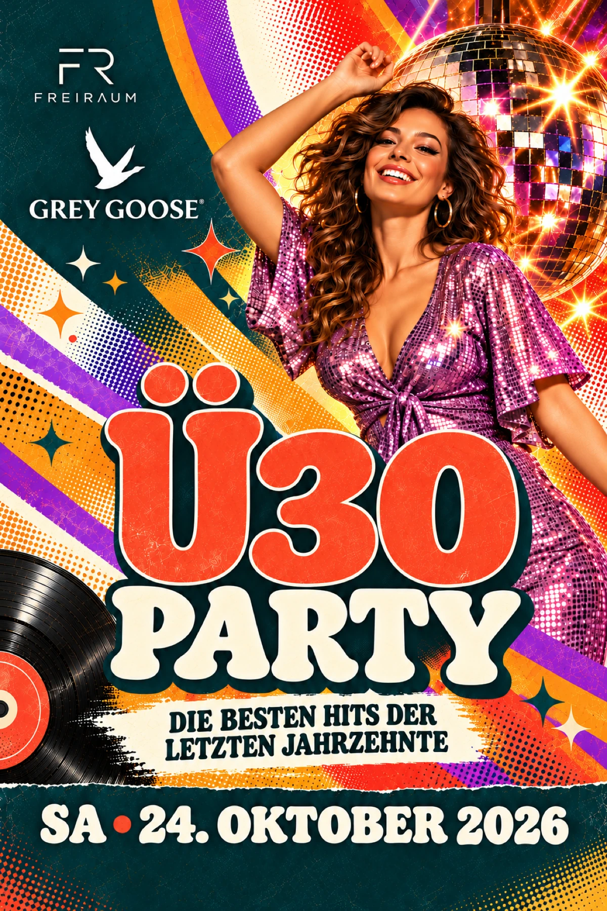 Plakat Ü30 Party